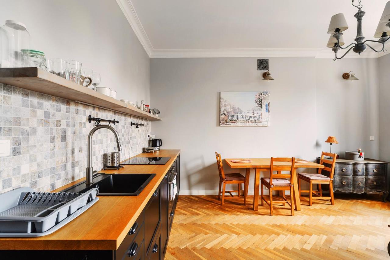 华沙Designer Flat In The Heart Of Old Town公寓 外观 照片